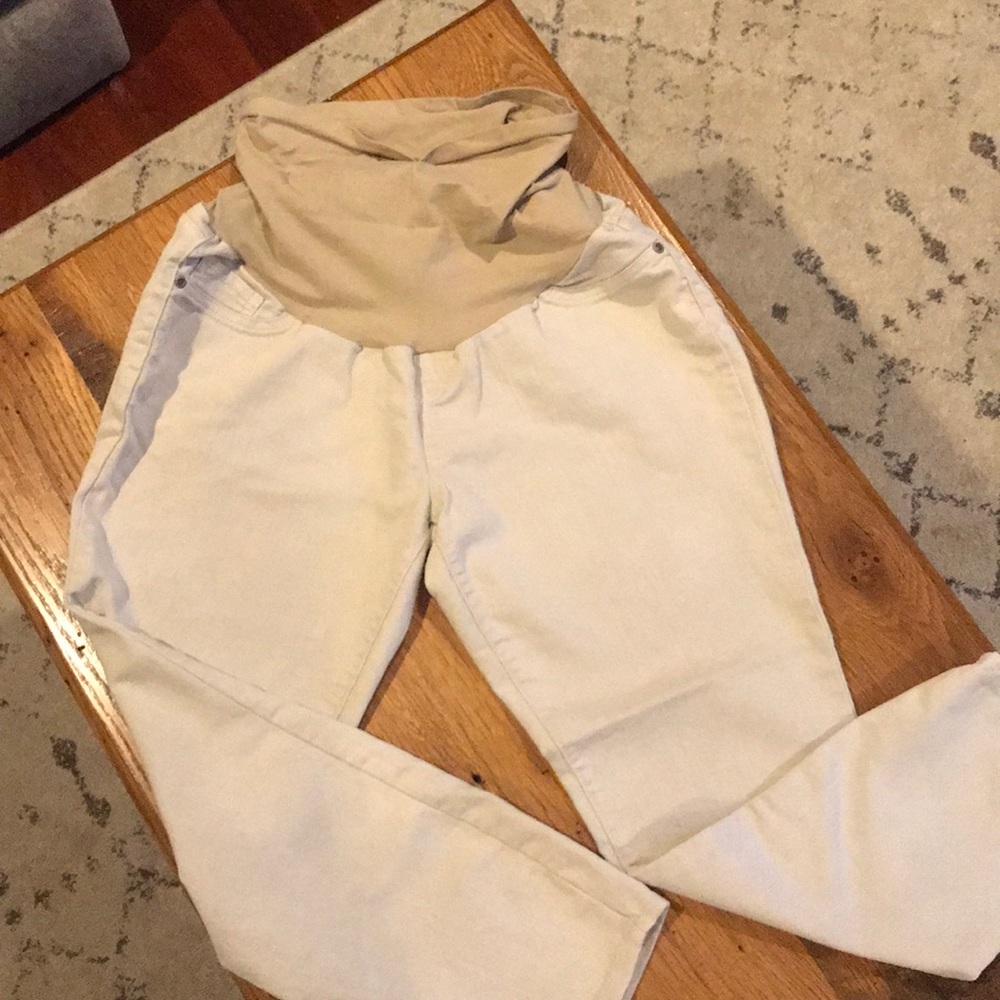 Motherhood Maternity Tan Jeans
